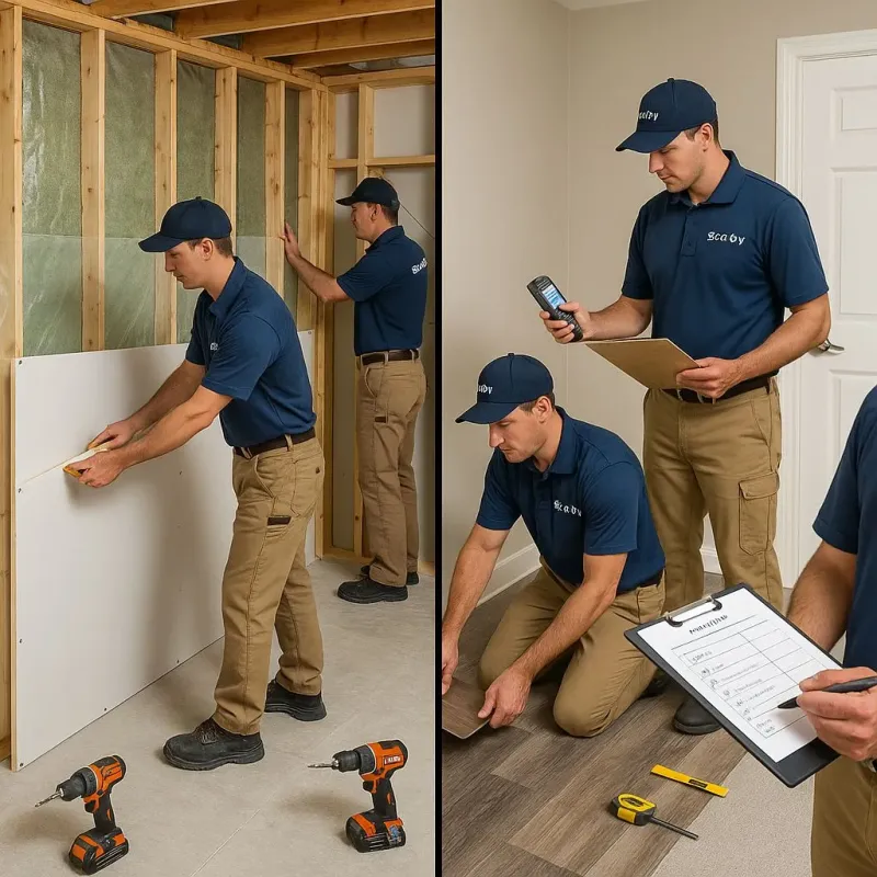 Repairs and Reconstruction process in Cedar City, UT